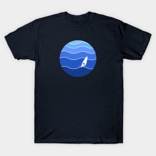 Windsurfer waves T-Shirt